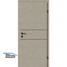 SOLIDO Smart Innent�re CPL Valeur Taupe 2 Lisenen schwarz VB LI TBA 900/2030 mm
