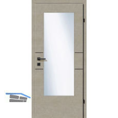 SOLIDO Smart Innent�re CPL Valeur Taupe 2 Lisenen schwarz GL RE TBA 950/2030 mm