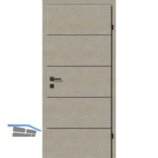 SOLIDO Smart Innent�re CPL Valeur Taupe 4 Lisenen schwarz VB RE TBA 900/2030 mm