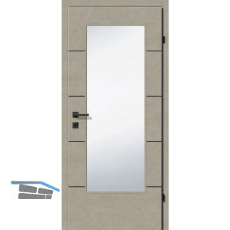 SOLIDO Smart Innent�re CPL Valeur Taupe 4 Lisenen schwarz GL RE TBA 900/2030 mm