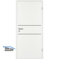 SOLIDO Donau Innent�re CPL Studio Pearl White 2 Lisenen schwarz RE TBA 800/2030