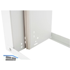 DOMOFERM Stahlumfassungszarge Profil 42 G mit Bodeneinstand, 1000/2000/145mm