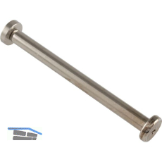 SOLIDO Donau Sicherungsstift f�r 3 teiliges Band, Edelstahloptik