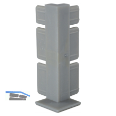 ECLISSE Au�en-Eckverbinder f�r fl�chenb�ndigen Bodenabschluss