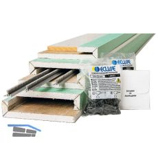 ECLISSE Stockverkleidung fl�chenb�ndig 1-flg. Holzt�re, Wandst�rke 125 mm