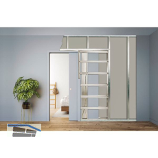 ECLISSE UNICO LUCE Schiebet�reinbaukasten Trockenbau 1-flg. Breite 150,1200/2000