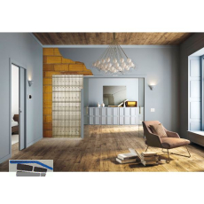 ECLISSE UNICO LUCE Schiebet�reinbaukasten Massivwand 2-flg. Breite 150,1400/2000