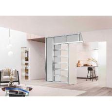 ECLISSE SYNTESIS LINE Schiebet�reinbaukasten Trockenbau 2-flg. 125, 2600/2000