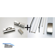 ECLISSE Einbauset SYNTESIS f�r Ganzglasschiebet�rbl�tter bis 100 kg