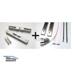 ECLISSE Einbauset SYNTESIS f�r Ganzglasschiebet�rbl�tter bis 80 kg