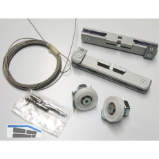 ECLISSE Simultan�ffnungsset UNICO f�r Doppelfl�gel Ganzglasschiebet�ren