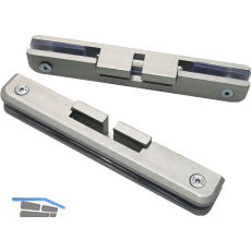 ECLISSE Aluminiumhalter UNICO f�r Glasschiebet�ren bis 80 kg