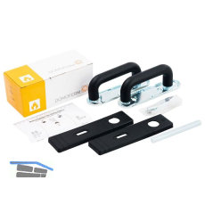 DOMOFERM PZ FH Dr�ckergarnitur, Kunststoff schwarz