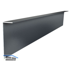 K&R Seitenverblendung f�r Terrassenplatten, H�he 90 mm L�nge 3000 mm