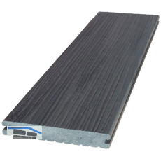 K&R WPC Terrassendiele Vollprofil 140 grau, 21x140x5000mm