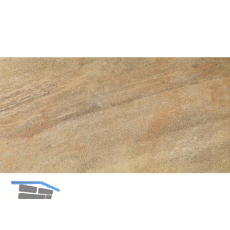 K&R Keramische Terrassenplatte Tavola Quarzit 448x898x20mm