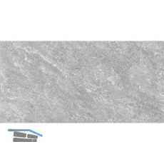 K&R Keramische Terrassenplatte Athos Rock Sky Blue 600x1200x20 mm