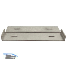 K&R Montageklammern f�r Drainage- und Bel�ftungsprofil, 100 mm