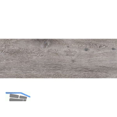 K&R Keramische Terrassenplatte Workwood Vapore grau 400x1200x20mm