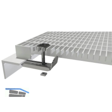 Halteklammer f�r Maschenweite 33 x 11 mm