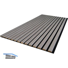 KOSCHE Akustikpaneel Colorado Beton / schwarz