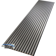 KOSCHE Akustikpaneel Metall Edelstahl / schwarz