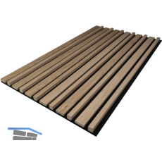 KOSCHE Akustikpaneel 3D Konstanz Eiche Amalfi / schwarz