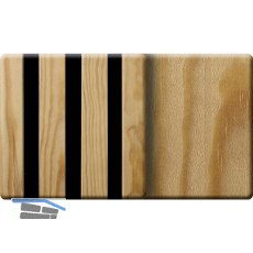 Kosche Akustikpaneel Muster Hydro Kiefer astfrei unbehandelt