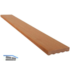 SILVADEC Universalprofil Colorado Braun, 23x138x4000mm