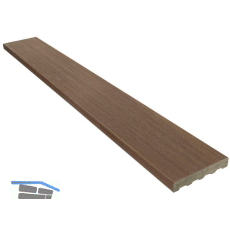 SILVADEC Universalprofil Rio Braun, 23x138x4000mm