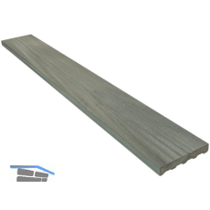 SILVADEC Universalprofil Ushuaia Grau, 23x138x4000mm