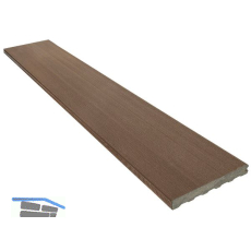 SILVADEC Universalprofil Rio Braun, 23x180x4000mm