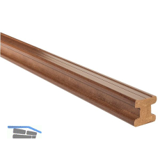 SILVADEC Unterkonstruktion Verbundholz braun, 3000mm