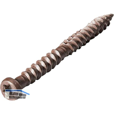 Edelstahlschrauben hellbraun, 5x50mm