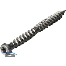 Edelstahlschrauben dunkelgrau, 5x50mm