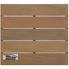 SILVADEC Terrassendiele Nuances geb�rstet IPE, 23x138x4000mm