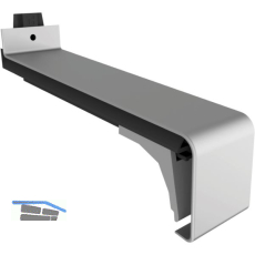 Verbinder Standard 25 mit Dichtteil Alu blank, gerader Sto� 70 mm