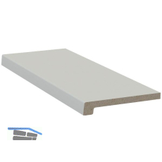 WERZALIT Innenfensterbank Exclusiv hellgrau 450 mm