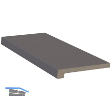WERZALIT Innenfensterbank Exclusiv dunkelgrau 150 mm