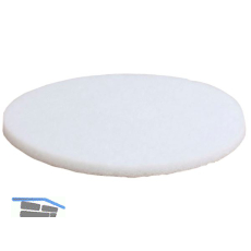 Polierpad wei� super D=400 mm