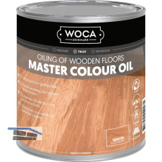 WOCA Meister Colour �l, wei� 0,75 Liter