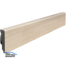 HARO Laminat Sockelleiste Bergeiche wei�, 16/58