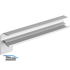 Seitenabschl�sse FB 40 Putz Alu natur eloxiert 300 mm