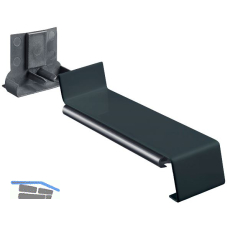 Verbinder Standard 25 mit Dichtteil Alu anthrazit lackiert gerader Sto� 70 mm