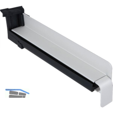 Seitenabschluss BF2504 mit Dichtteil f�r Sichtbeton Alu blank 180 mm