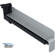 Seitenabschluss BF2504 mit Dichtteil f�r Sichtbeton Alu natur eloxiert 50 mm