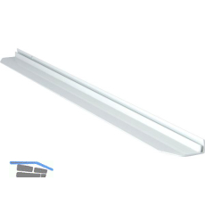 Putzkantenprofil PK 34, wei� lackiert