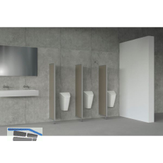 SOLIDO WC Sichtschutzwand magma