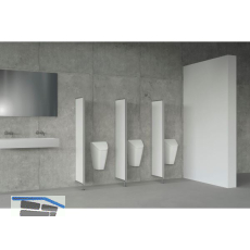 SOLIDO WC Sichtschutzwand wei�