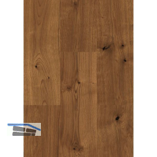 LICO Designboden FIBRANO, Eiche Pustertal, HDF, geb�rstet